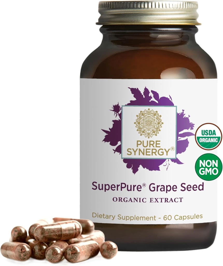 Synergy Pure SuperPure Seed Extract de struguri 