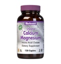 BlueBonnet Albion Caplete de magneziu Chelated Calciu, 120 Count