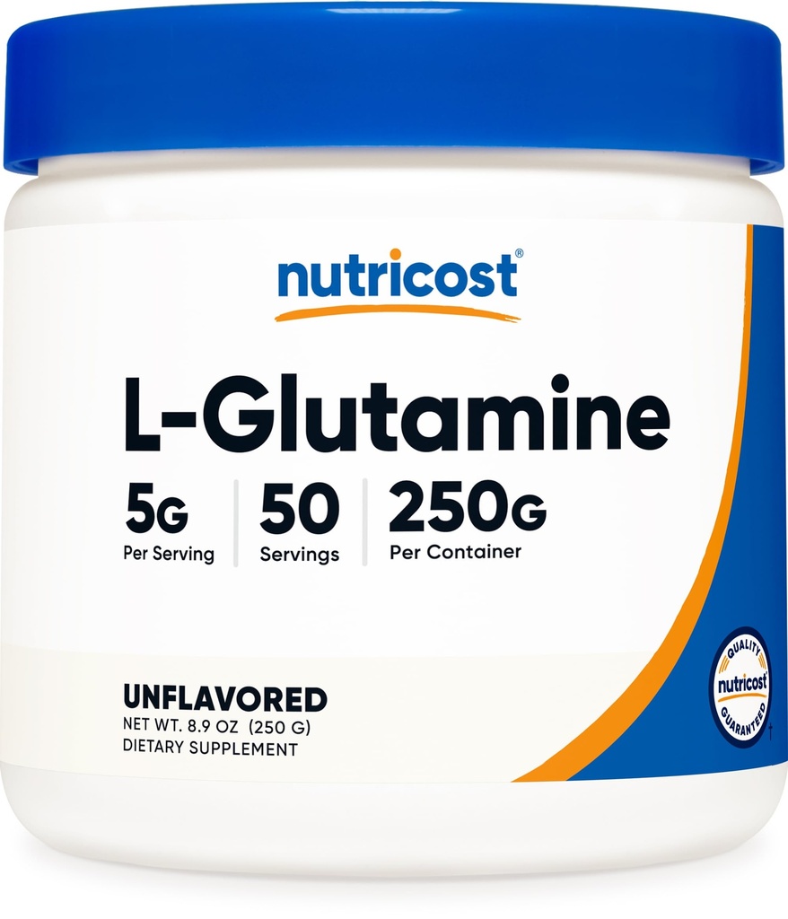 Nutricost L-Glutamină pulbere 250 Grams