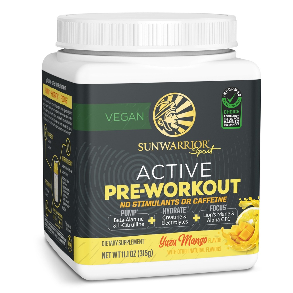 Pre Workout Powder Energetic Drink Non-Stim & Caffeine Free 