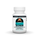 Sursa Naturals Seleniu, Organic Bound Food-Form Antioxidant*, 200 mcg - 60 comprimate