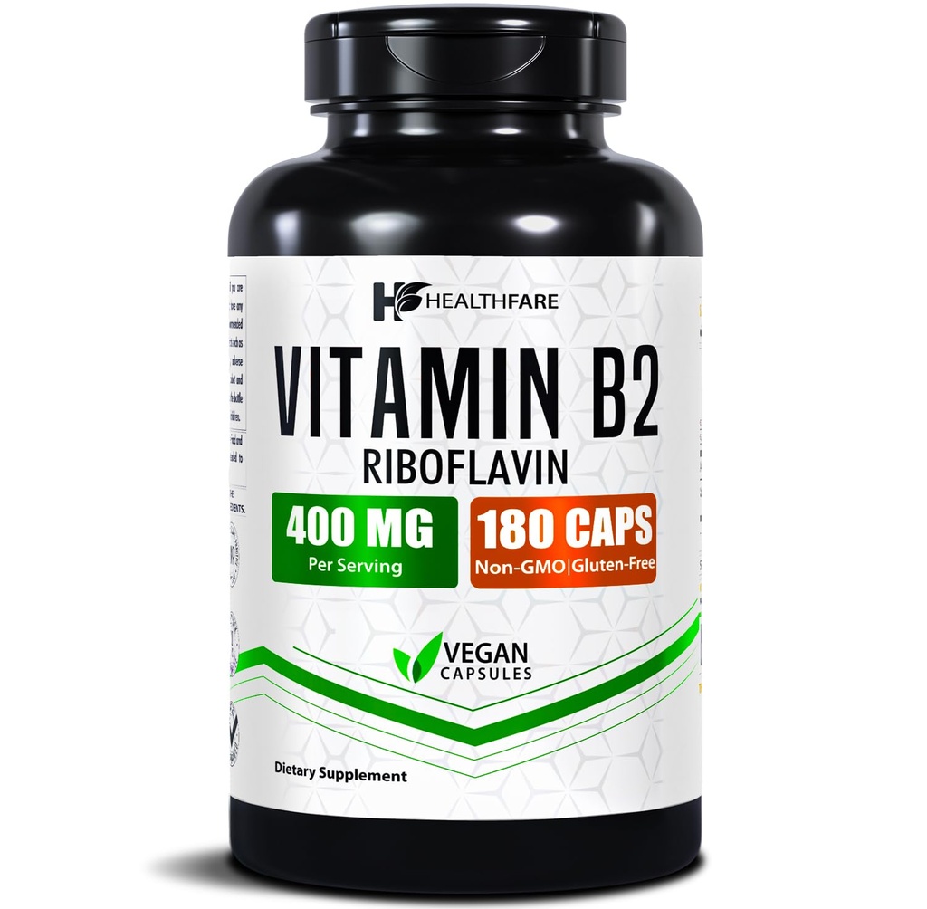 Healthfare Vitamina B2 Riboflavin 400 mg 