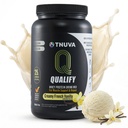 French Vanilla Proteine pulbere. 25g Proteine Shake pulbere pentru post antrenament recuperare, Smoothie & Cooking. Gluten & Sugar Free, Highly Kosher, Amino Acids (5,5g BCAA, 2,7g Leucine), 23 Servings