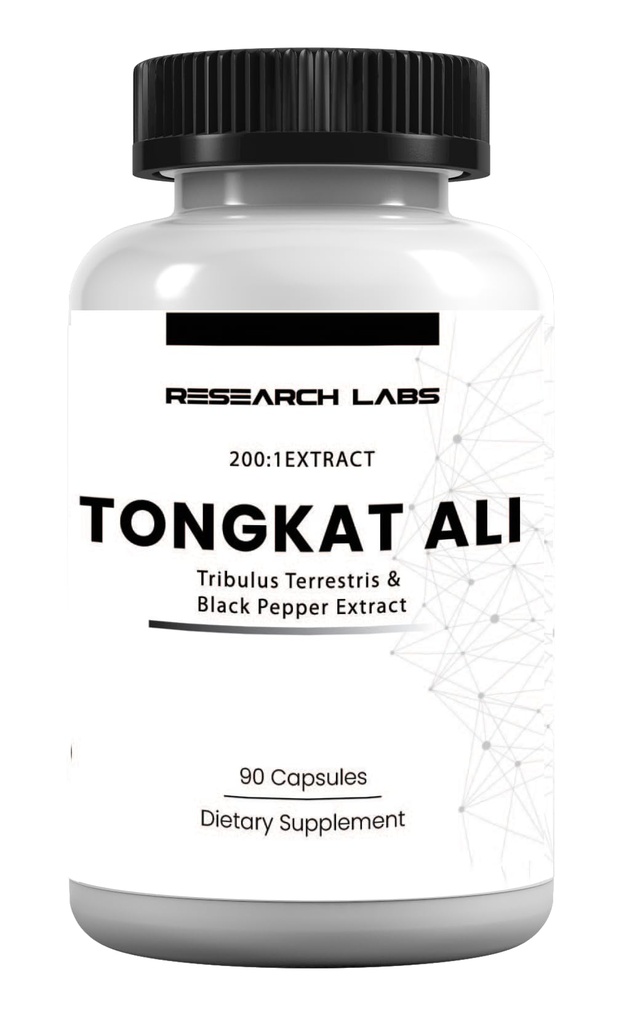 Cercetare Labs LONGJACK Tongkat Ali Extract capsule 200x Concentrație 