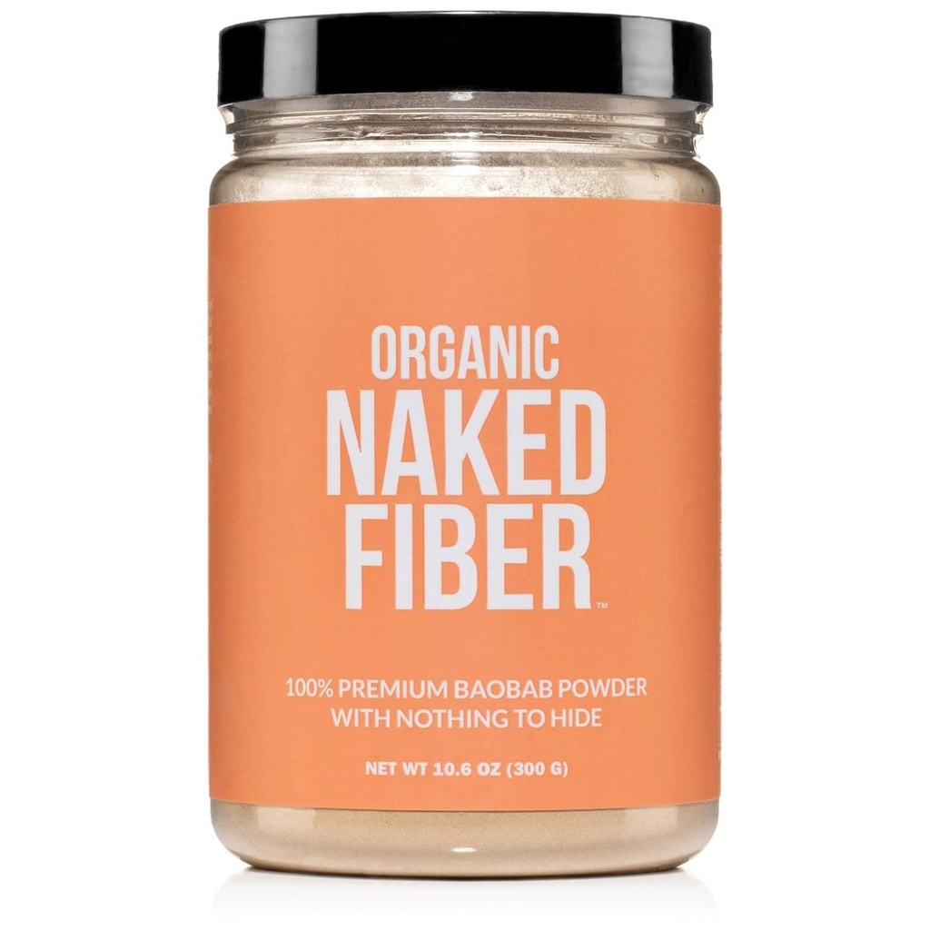Naked Fiber Organic Baobab Powder Fiber Supliment