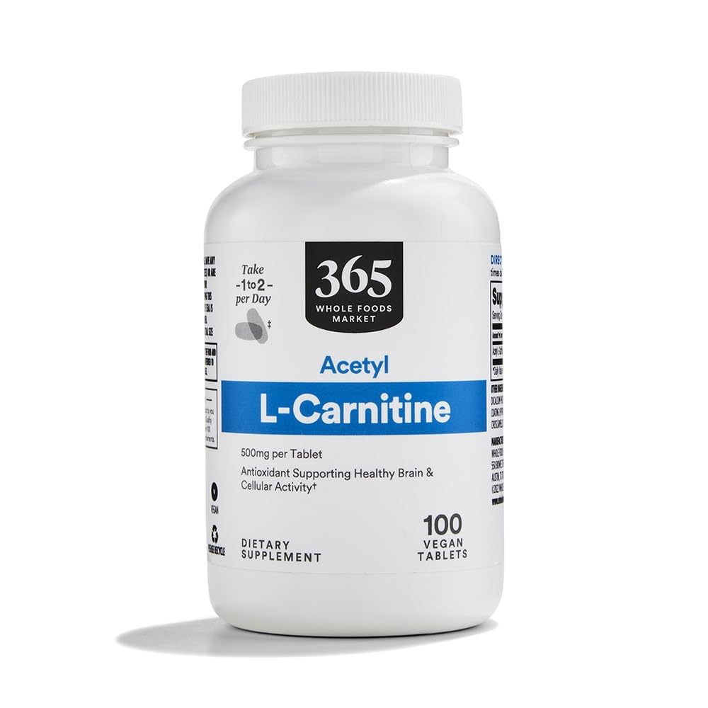 Întreaga piaţă a alimentelor, Acetil L- Carnitină 500mg, 100 ct