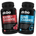 DR. BO Kidney Cleanse & Lung Support Pastilele - Formulare de plante Premium pentru a sprijini Rinichi & Lung Health