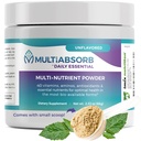 MultiAbsorb~Daily Essential, Multi-Nutrient pulbere pentru sanatate optima, Vitamine, Minerale, Antioxidanti, Fara Fillere sau Conservanti, Natural, Non-GMO, 30 Serviri (neflavorizate)