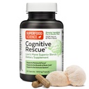 Cognitive Rescue, Lion's Mane Mushroom Capsules w/ Lion's Mane Dual Extract, Nootrops, Brain Supplement for Memory and Focus, Mushroom Immune Support w/ B Vitamins Complex, BioPerine, 60 capsule