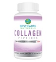 Cele mai bune Naturale Pământ Hidrolized Colagen Tip I & III - Colagen Peptide Supliment pentru femei și bărbați pentru a sprijini parul, piele, unghii, & articulații 30 zile de aprovizionare (30 capsule)