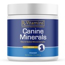 Rx Vitamine Minerale canine - Minerale esentiale pentru câini - Calciu, Magneziu, Supliment de fier, Bone si Supliment comun pentru K9, Suport Imun - 16oz
