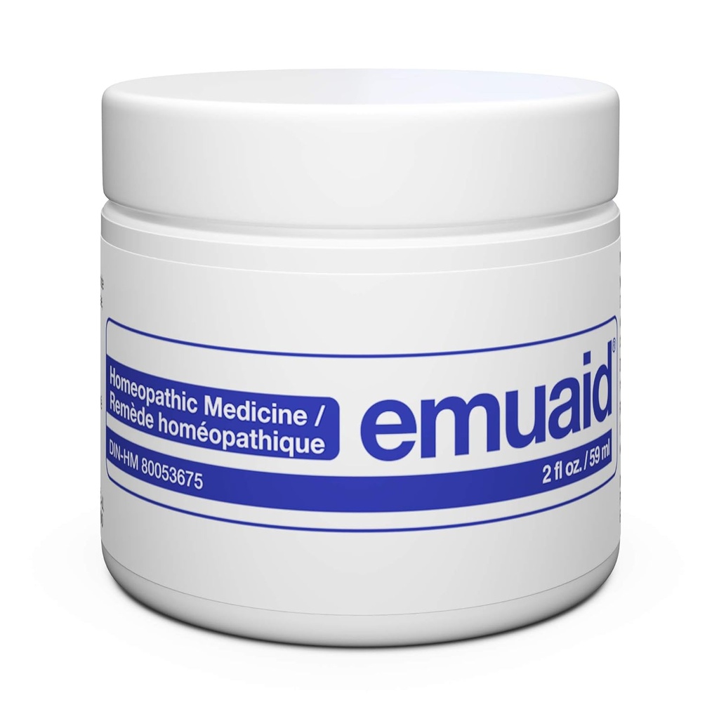 emuaid Ointment pentru Eczema si Psoriazis Ajutor, Reduce mancarimi, Durere, Umflare, Tratamentul regulat de rezistenta pentru 100+ Conditii cutanate, Steroizi si Chimic-Free, Potrivit pentru toate vârstele, 2 oz