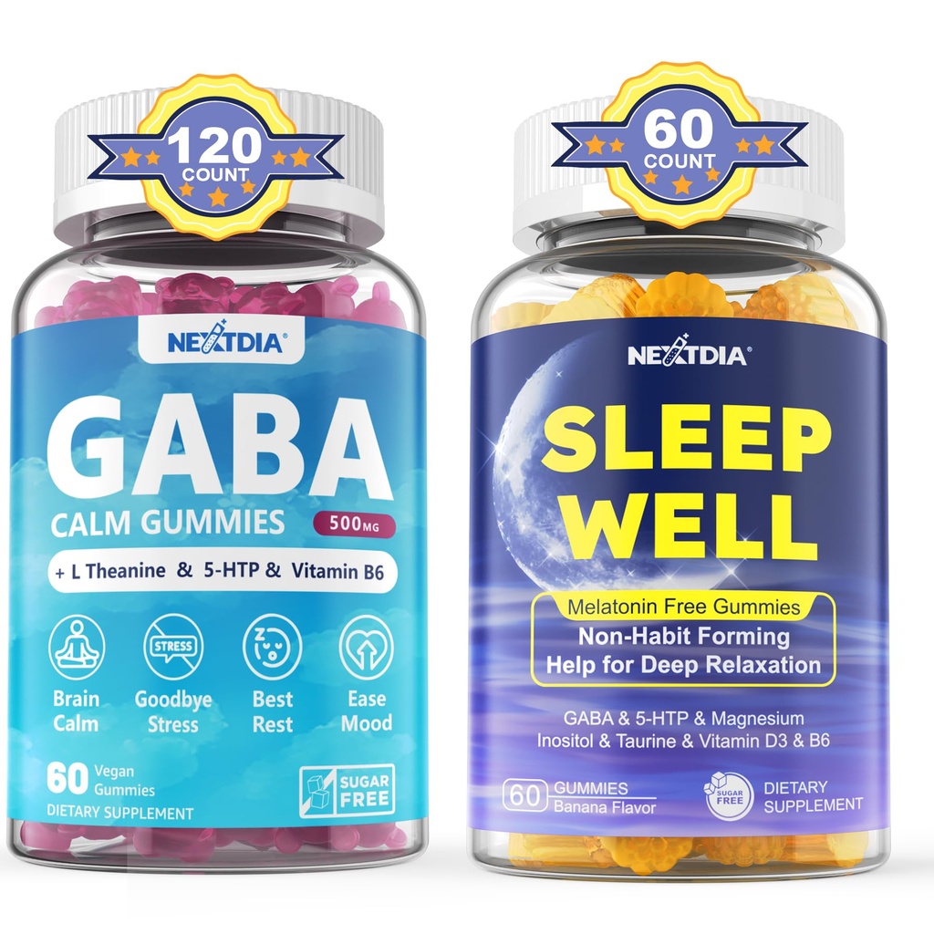 Gumă de mestecat GABA, Melatonin Liber de somn naturale gume