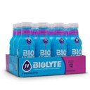 BIOLYTE Electrolit Drink - Dr.-Formulat Hidratare băutură, Electroliti apă, Chimioterapie trebuie să aibă pentru femei & Men, Rehidratare IV lichid într-o sticlă- amestec Berry, 16 Fl Oz (12 ambalaj)