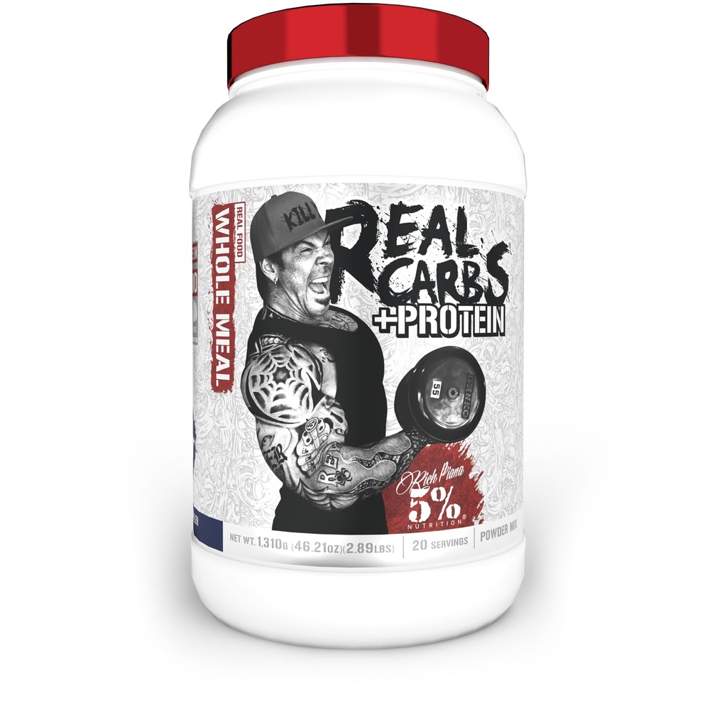 5% Nutriţie Rich Piana carbohidraţi reali + Puls 