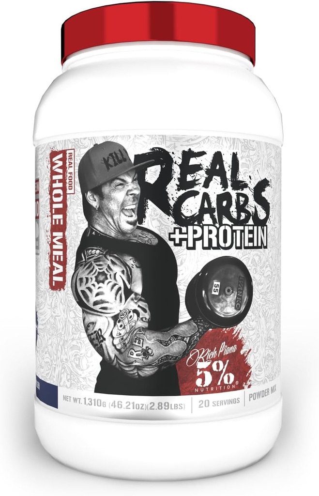 5% Nutriţie Rich Piana carbohidraţi reali + Puls 