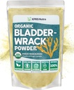 XPRS Nutra Organic Bladderwrack Pulbere (Fucus Vesicalosus) - Premium Bladderwrack Pulbere organică pentru piele strălucitoare - Vegan prietenos Bladderwack Herb Iod Supliment (16 Ounce)