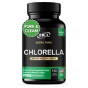 Chlorella capsule 3000 mg - Cracked celule albastru albastru Algae Supliment - Cel mai bun dezintoxicare naturale Cleanse - plante vitamine minerale Clorofile Vegan proteine pastile - Made in USA