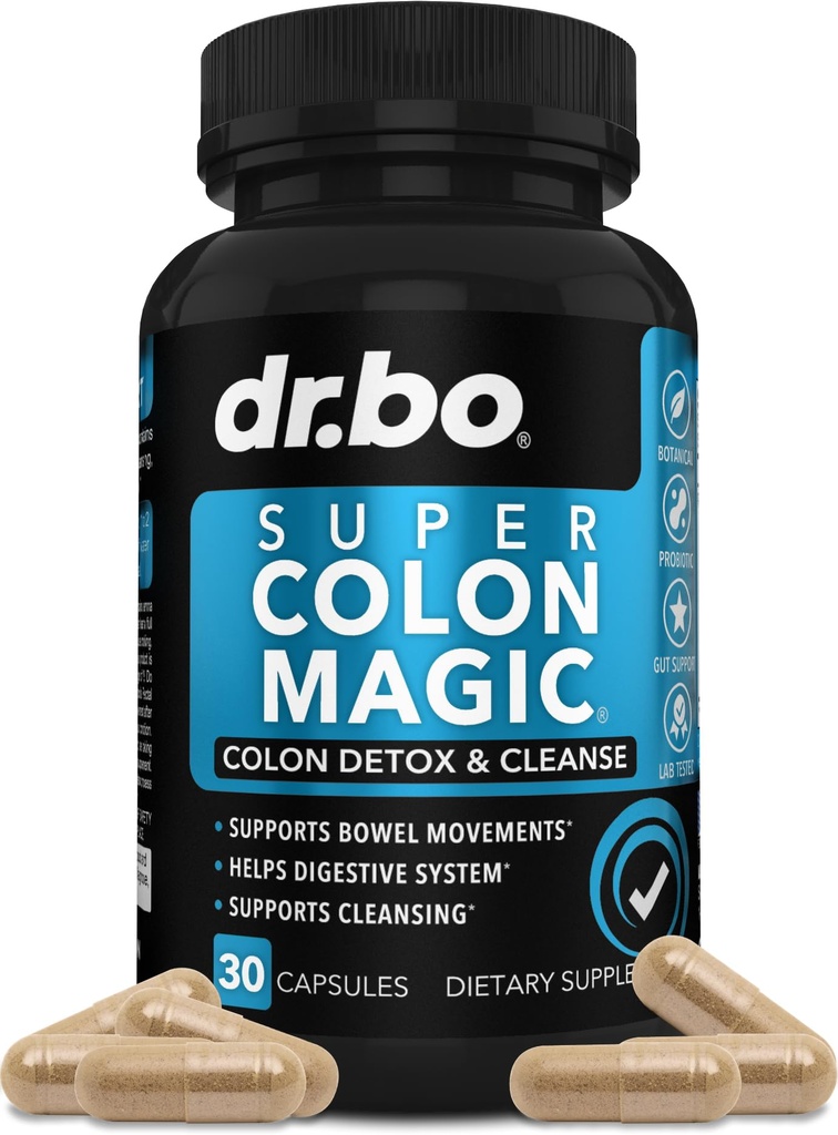 Colon Cleanser Detoxifiere pentru Culoare în Greutate - 15 zile Colon Curățenie Pastile & Probiotic - Laxative naturale rapide, Constipație Relief, Mișcări Bowel Suplimente pentru Stomac Intestinal Blooting Suport pierdere de stomac