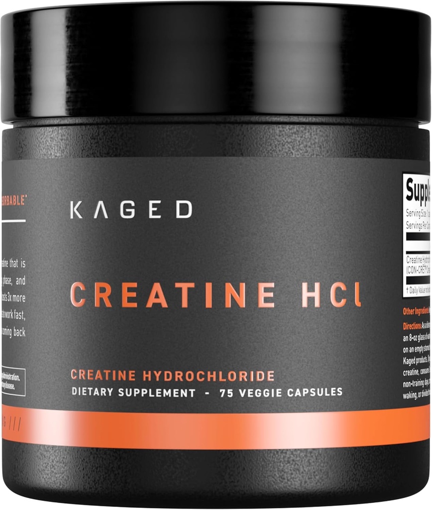 Capsule Kaged Creatin hydroph, nearomatizate 