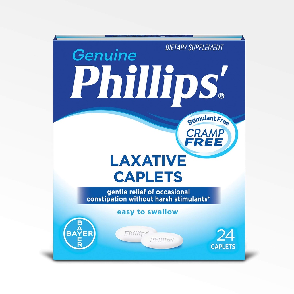 Caplete laxative Phillips, 24 Caplete (Pachet de 4)