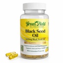 Greenfield Nutritions - Halal Black Seed Oil (Nigella Sativa), Suport Immune System, Digestive System, și Joints Health, 90 capsule de legume lichide