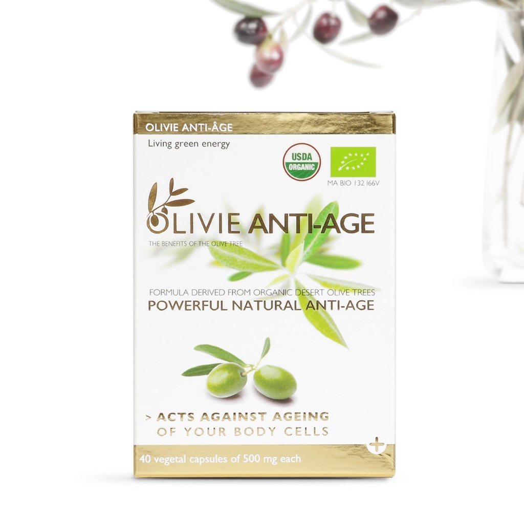 Antioxidant organic Polyfenoli bogate de ulei de măsline supliment capsule Olivie 