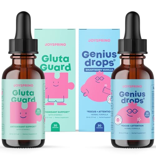 JoySpring Glutatione Lichid și geniu picături de vanilie Smartberry pentru copii