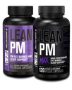 Fabrica Jacked Lean PM & Lean PM Max Night Time Fat Burner, Sleep Aid Suppressant, & Appetit Suppressant pentru bărbați și femei (180 capsule)