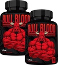 ONL Bull Blood Testosteron Boosteron - potenta mare masculină Consolidarea supliment testosteron pentru rezistență și rezistență - Test Booster cu rădăcină Maca, Horny Goat buruieni și Tongkat Ali - 120 capsule (2-Pack)