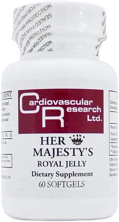 Cercetare cardiovasculară - Maiestatea sa Royal Jelly 500 mg 60 g
