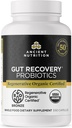 Ancient Nutrition Regenerative Organic Certified Probiotics for Gut Recovery, Probiotics Gut Recovery, for Healthy Digestion and Immune System Function Support, 50 Billion CFUs* Per Serving, 60 Count