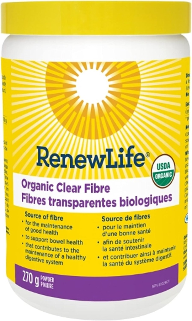 Reînnoirea vieţii Organic Clear Fiber, 9,5 uncie