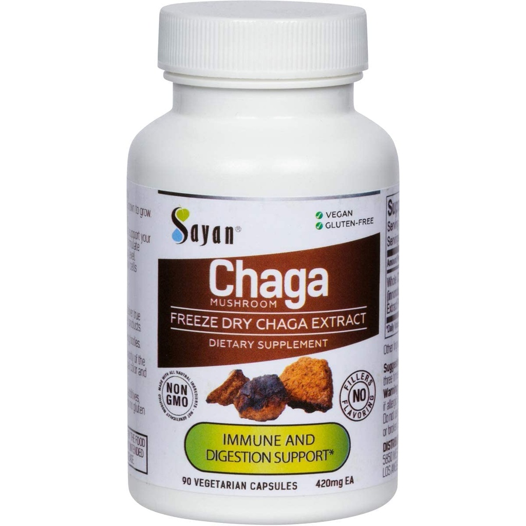 Sayan Siberian Chaga Mushroom Extract 