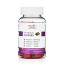 Ochi de asistență pentru sănătate Gummy - vitamina A + C + E + lutein - Gluten gratuit, Vegan supliment prietenos - 60 Conte