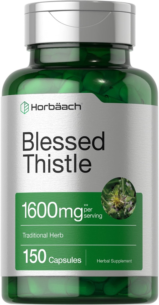 Horbaach binecuvântate capsule Thistle 1600 mg 
