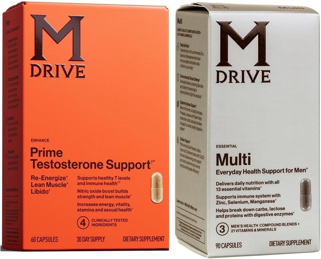 Mdrive Prime Testosteron Booster + Multivitamine masculine