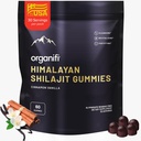 Organifi Shilajit Gummies - Himalayan Shilajit pentru bărbaţi şi femei cu PrimaVie Shilajit, 40-Plus Trace Minerale, şi More - Hormone Balancer, Boosts Cellular Energy, Beats Oboseală, şi More, 60 Count