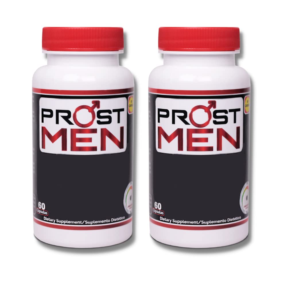 Capsule suplimentare de prostată - Suport prostată - Frecvenţă urinară - Somn de calitate - Energie şi Vitalitate - Saw Palmetto - Sting Nettle - Ambalaj de 2-120 Capace