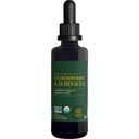 Global Healing USDA Organic Elderberry & Echinacea Supplement lichid Tincture 