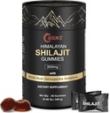 Himalayan Nutritious Shilajit Gummies Gold - Ashwagandha, Gokshura - Acid fulvin - 85+ Minerale Trace - pentru bărbaţi Femei - Nu Zahăr adăugat (Shilajit Gold Gummies)