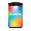 PWDRS Pre-Workout pulbere, toate antrenamentele naturale Pre pentru energie, pompa, rezistenta & Putere, cu cafeina (Rainbow Snowcone)