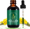 Mullein picături pentru plămâni 2 Fl Oz, natural Mullein frunze picături, rapid absorbţie lichid Mullein extract Supliment, Lung Cleanse, 1 lună de aprovizionare