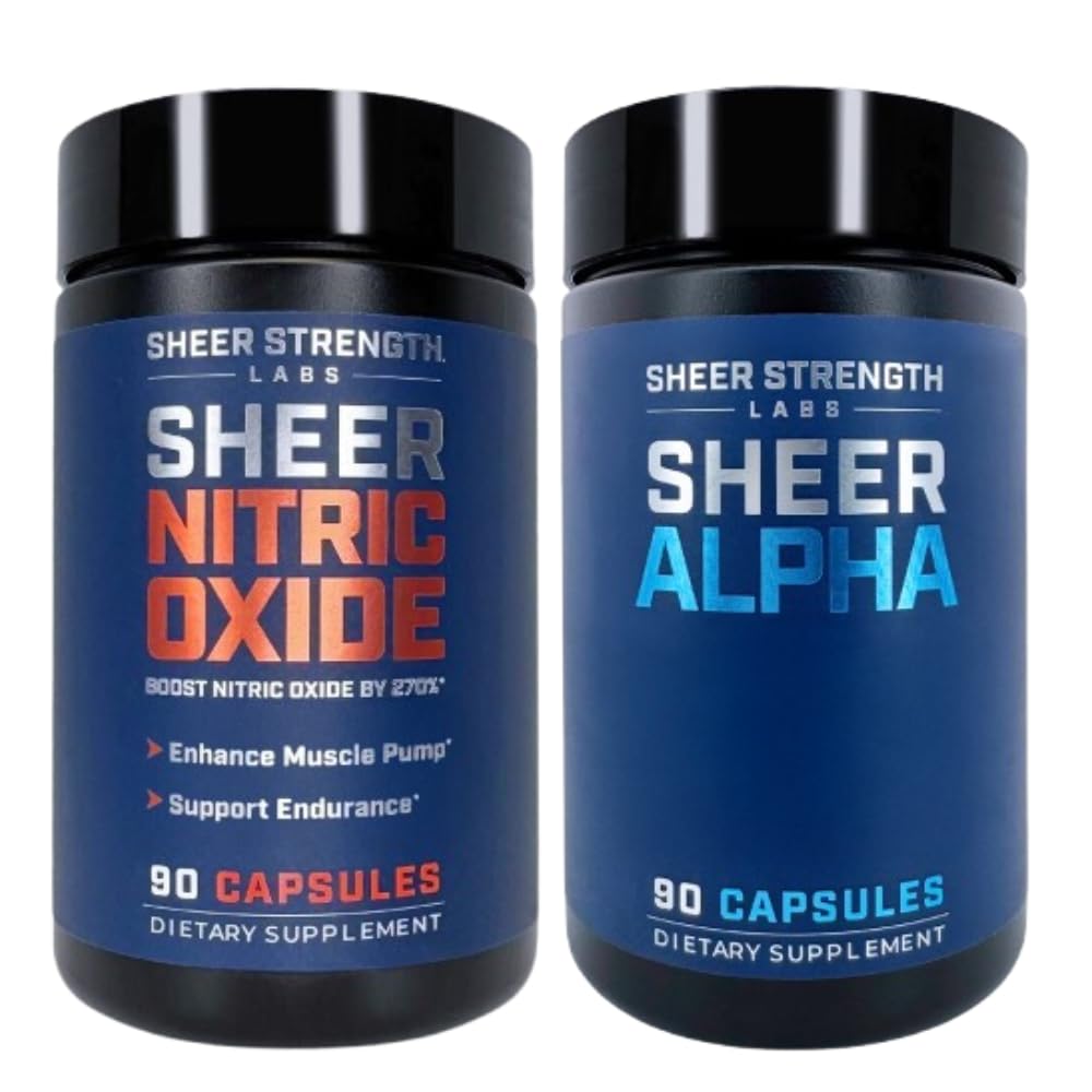 Gym God Pack - Suplimentul oxid nitric & Pură Alpha T Booster