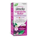 Nature's Way Umcka Cold & Flu Relief Elderberry Syrup, Berry, 4 Fl Oz