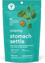 UpSpring Stomac Settle picături pentru greaţă ocazional Relief / Upset Stomac cu ghimbir, Lemon, Spearmint, şi B6. Mentă Aroma picături, 28 CT (Packing May Vary)