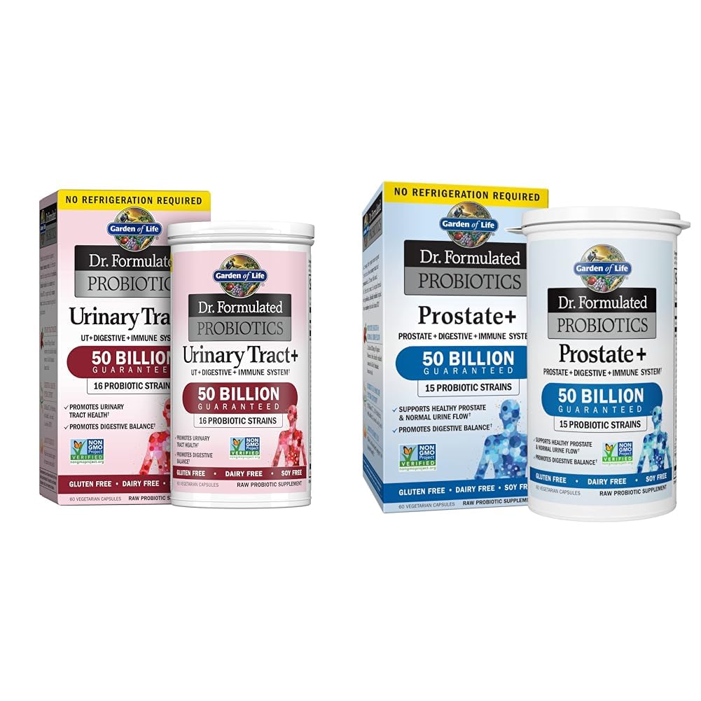 Gradina de viata Dr. Probiotice Formulate pentru sanatate urinara & prostata, 60 Conte