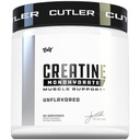 Cutler Nutriție pură Creatină Monohidrat - 5g Per Servire 50 Servire - Constructor musculare premium îmbunătățește performanța de rezistență și recuperare - Nearomat pentru amestecare ușoară