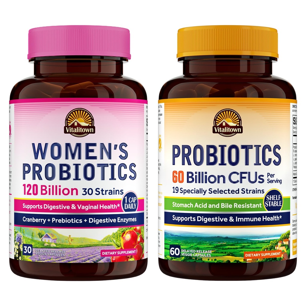 Vitalitown Probiotic Bundle (Pachet de 2) 