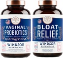WINDSOR BOTACALS BLOAT Relief Probiotic cu enzime și probiotice vaginale - Digestive și Vaginale Health Bundle